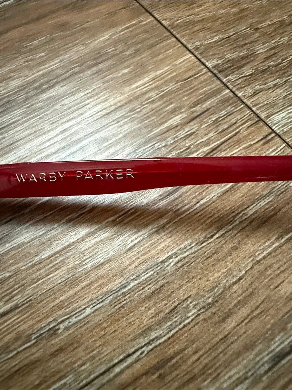 Warby Parker Nancy by Lena Dunham Red glasses